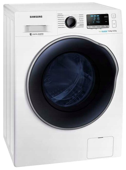 Samsung wd90j6a10aw store washer dryer