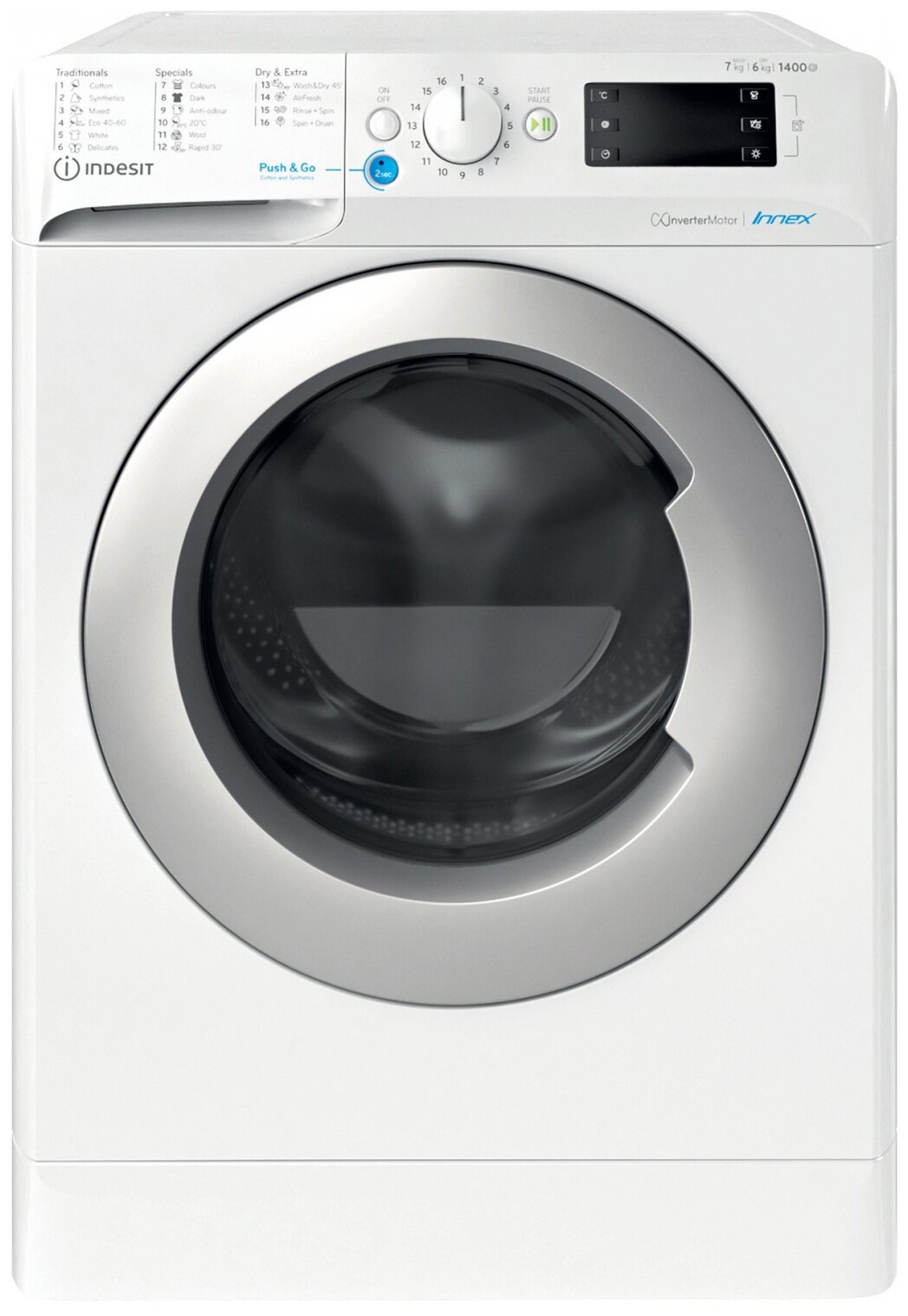 Indesit BDE 761483X WS EE N купить в Москве стиральную машину по низкой  цене с доставкой по акции