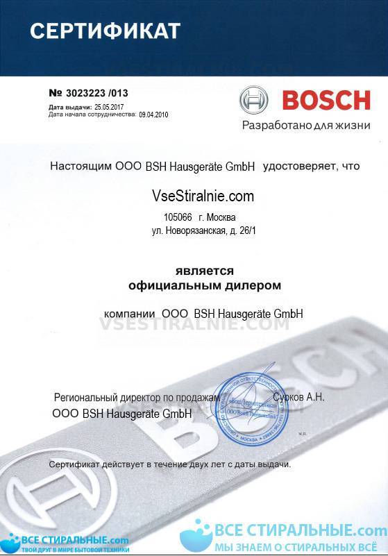 Bosch WFC 1664