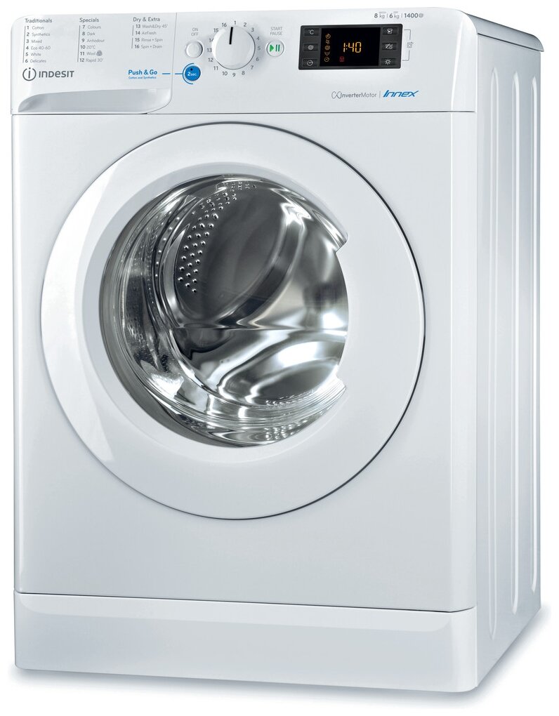 Indesit BDE 861483X WS EU N купить в Москве стиральную машину по низкой  цене с доставкой по акции