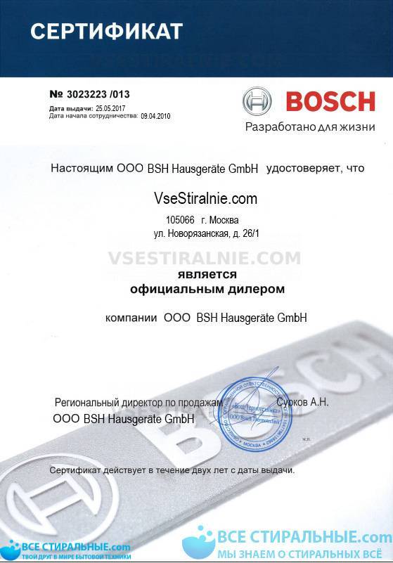 Bosch WOL 2200