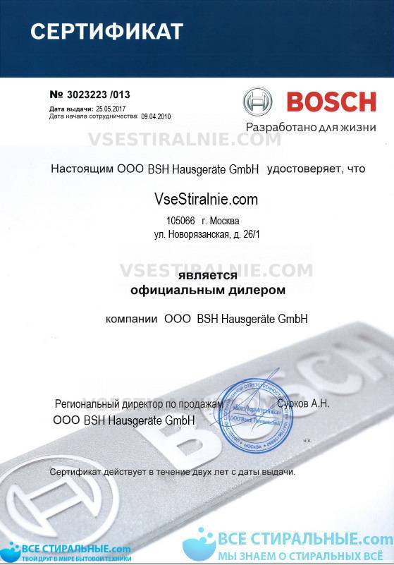 Bosch WOK 2031