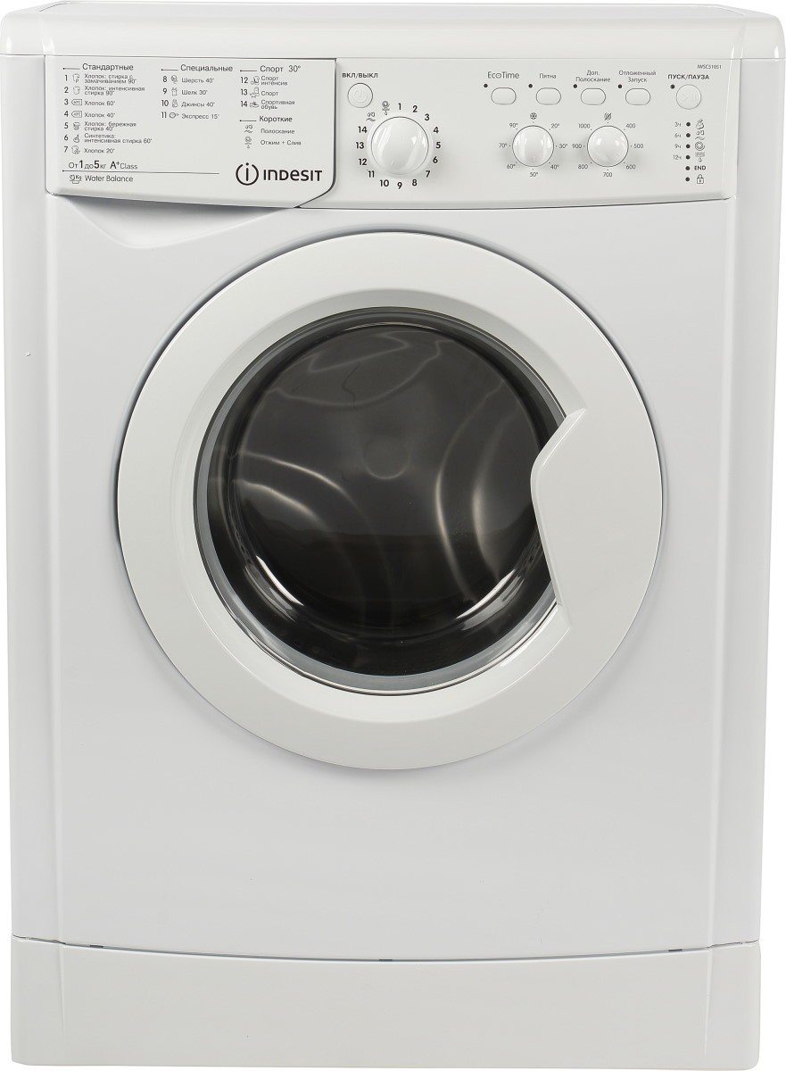 Indesit IWSC 51051 купить в Москве стиральную машину по низкой цене с  доставкой по акции