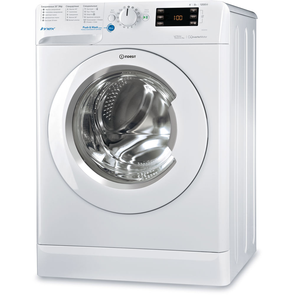 Indesit BWSE 81282 L B купить в Москве стиральную машину по низкой цене с  доставкой по акции