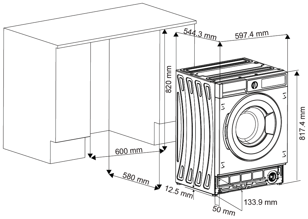 Weissgauff wmi 6128 d