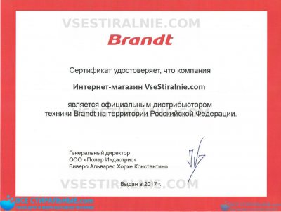 Brandt BWT 6008 E